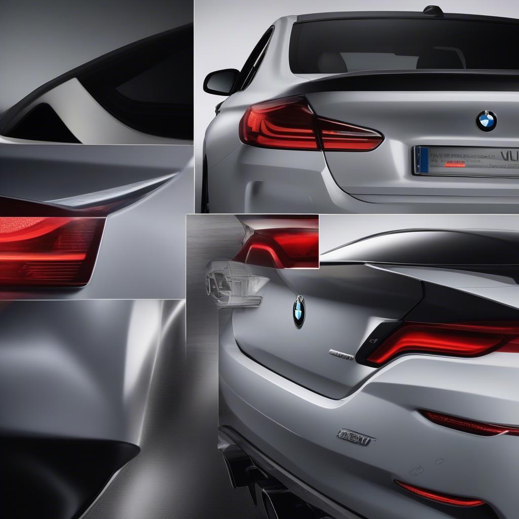 BMW tail light hiện đại