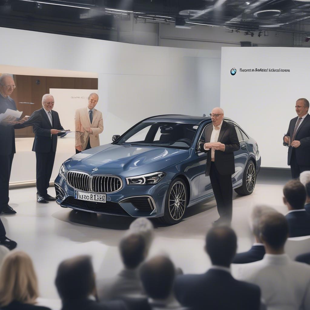 BMW tặng xe cho CEO Mercedes nghỉ hưu