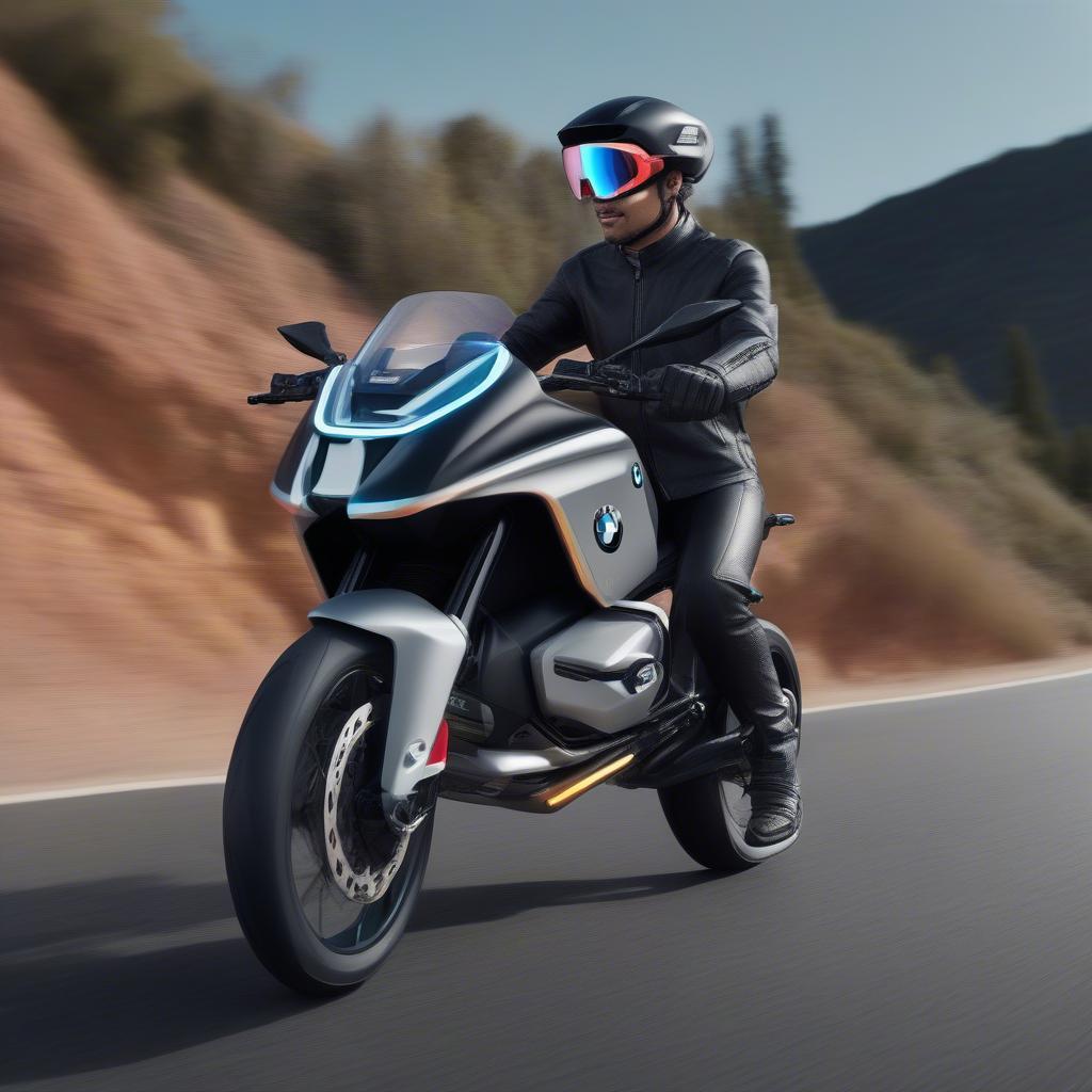 BMW Vision 100 Bike - Công nghệ tương lai