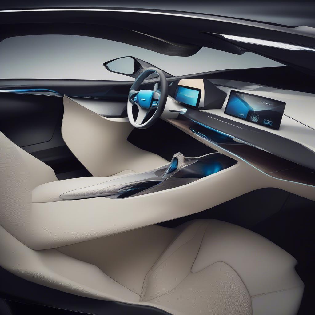 BMW Vision Concept Car Nội Thất