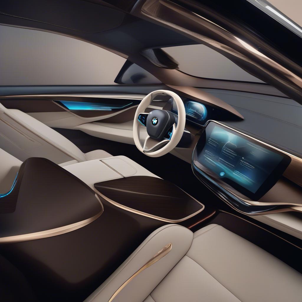 Công nghệ tiên tiến trong BMW Vision Future Luxury Concept