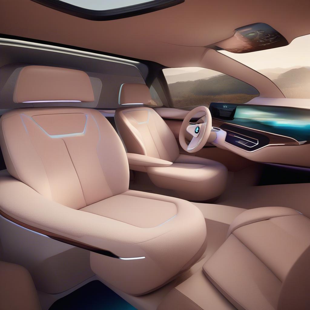 Nội thất sang trọng của BMW Vision iNext