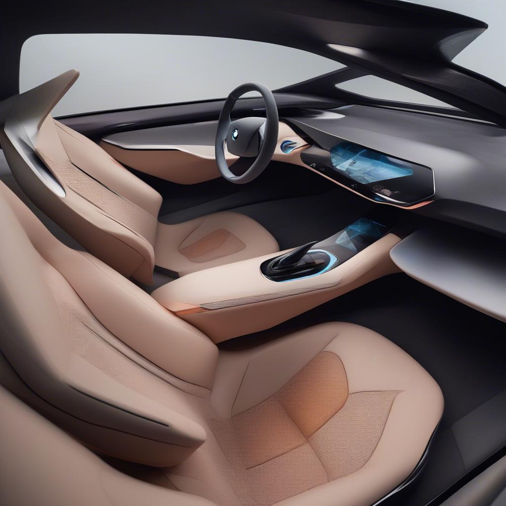 Nội thất thông minh của BMW Vision Next 100