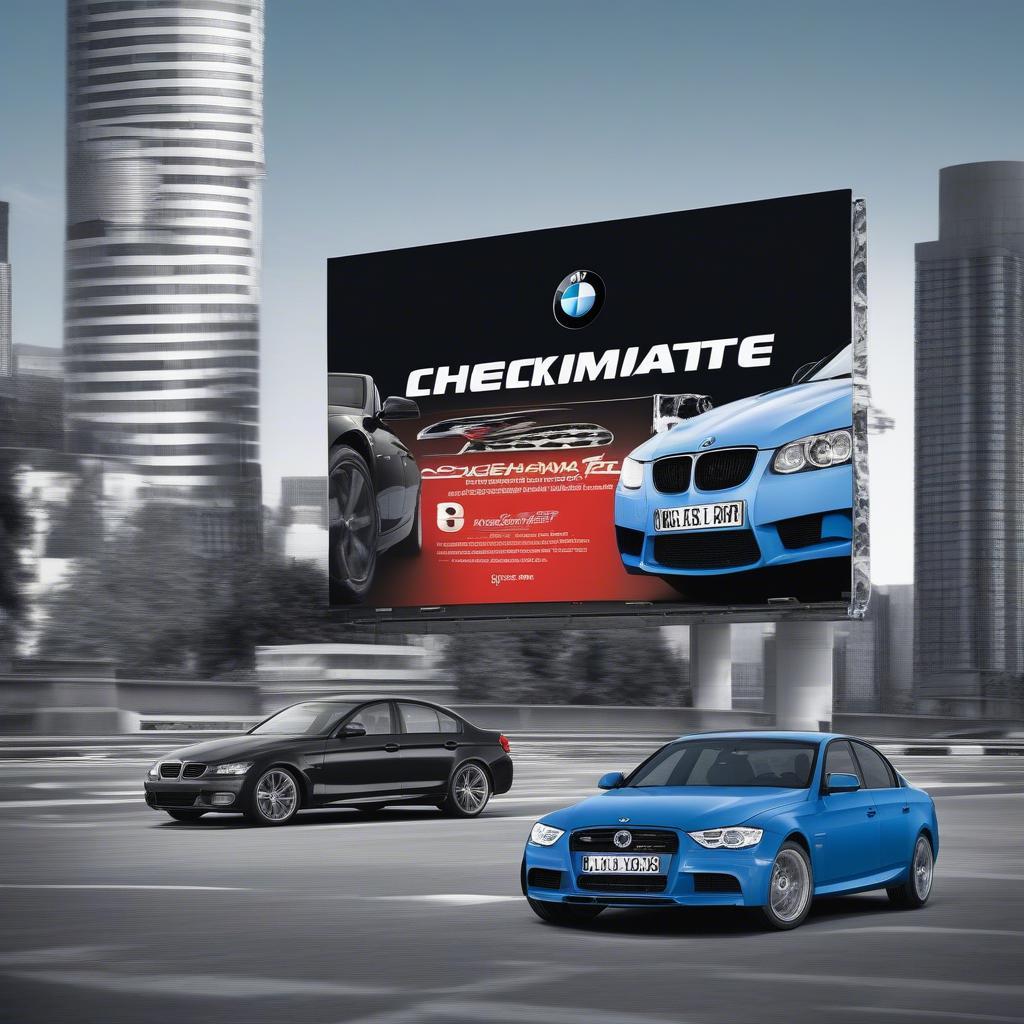 BMW M3 "Chiếu Tướng" Audi A4 trên Billboard