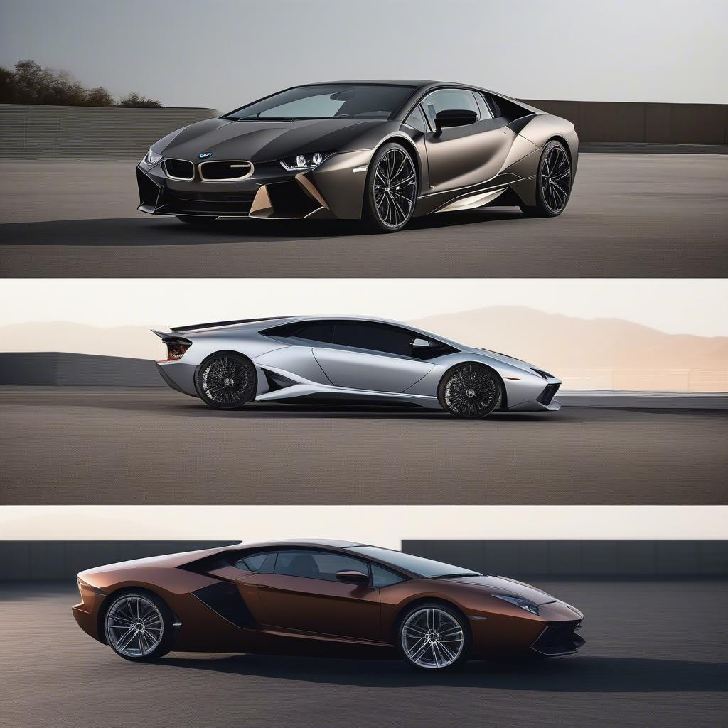 So sánh thiết kế ngoại thất giữa BMW và Lamborghini