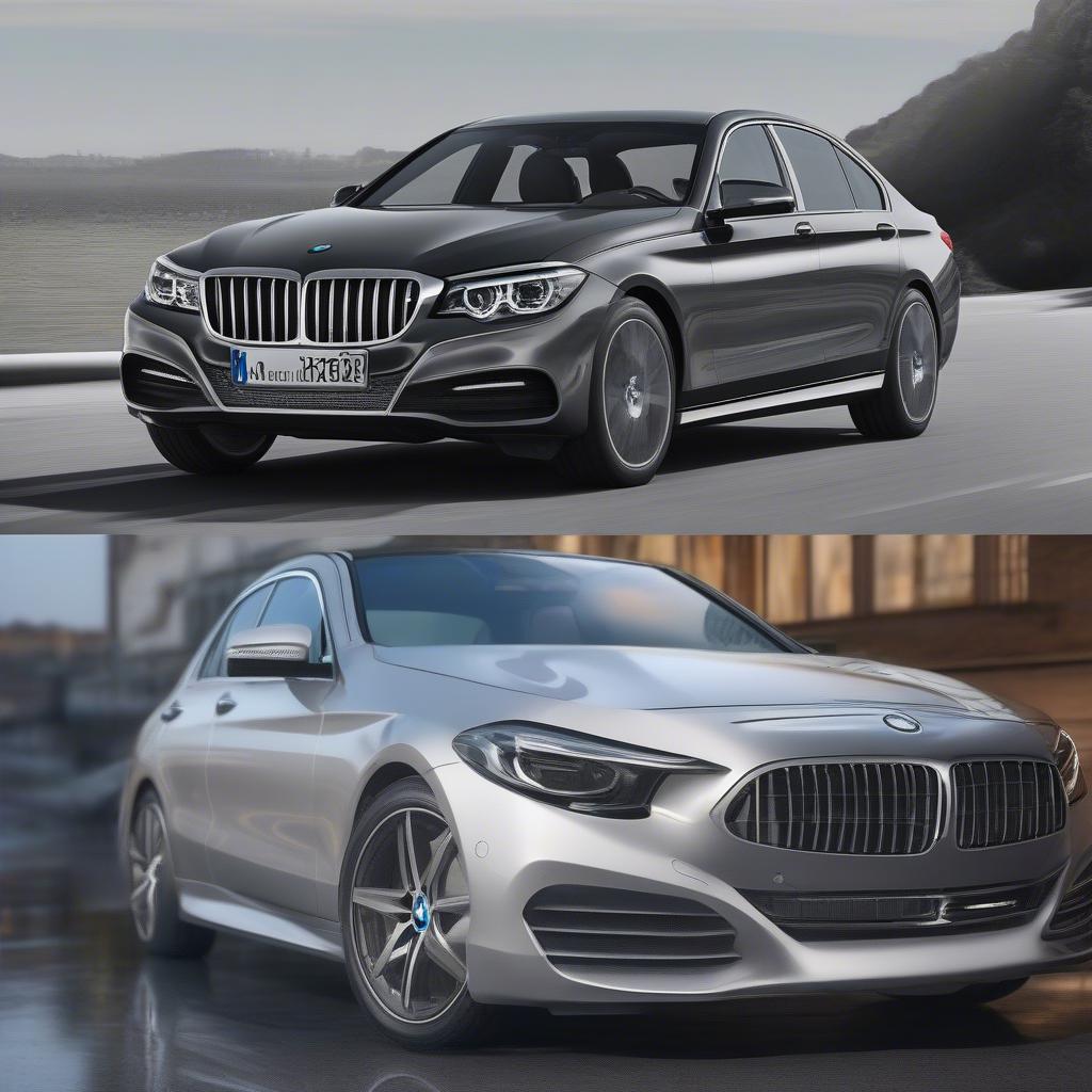 So sánh ngoại thất BMW và Mercedes