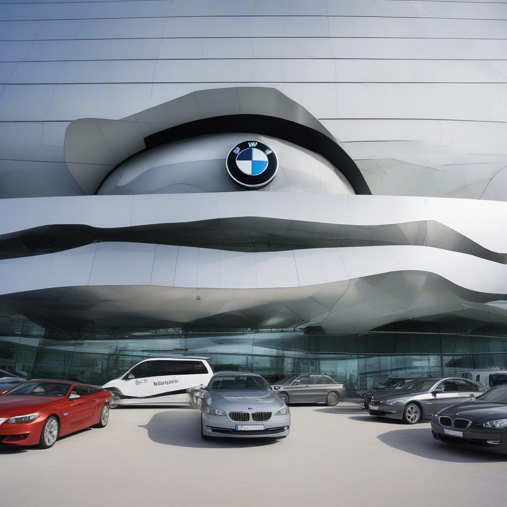 BMW Welt tại Munich: Trung tâm giao nhận xe hiện đại và sang trọng.