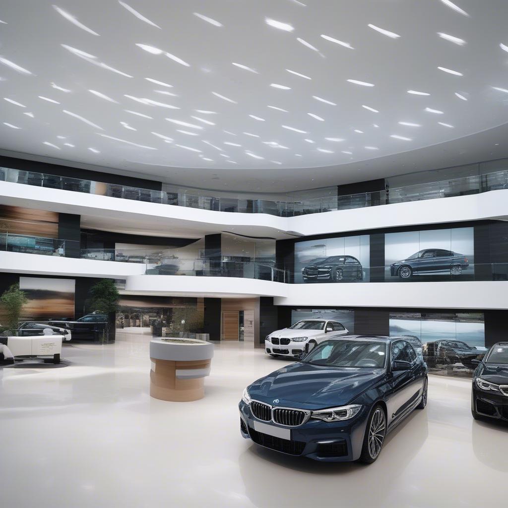 Showroom BMW West Broad sang trọng và hiện đại