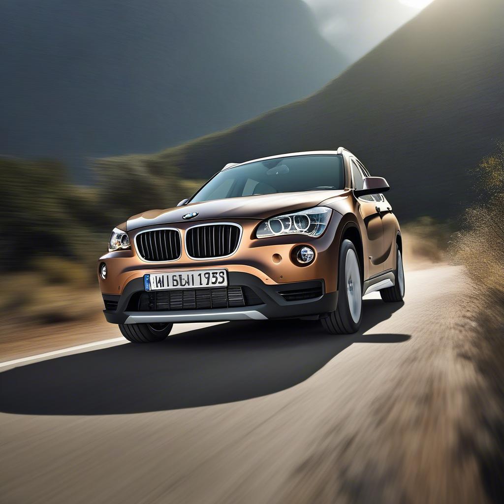 BMW X1 2015 vận hành mạnh mẽ trên đường