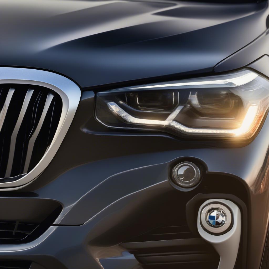 Ngoại thất BMW X1 2017 thể thao và hiện đại