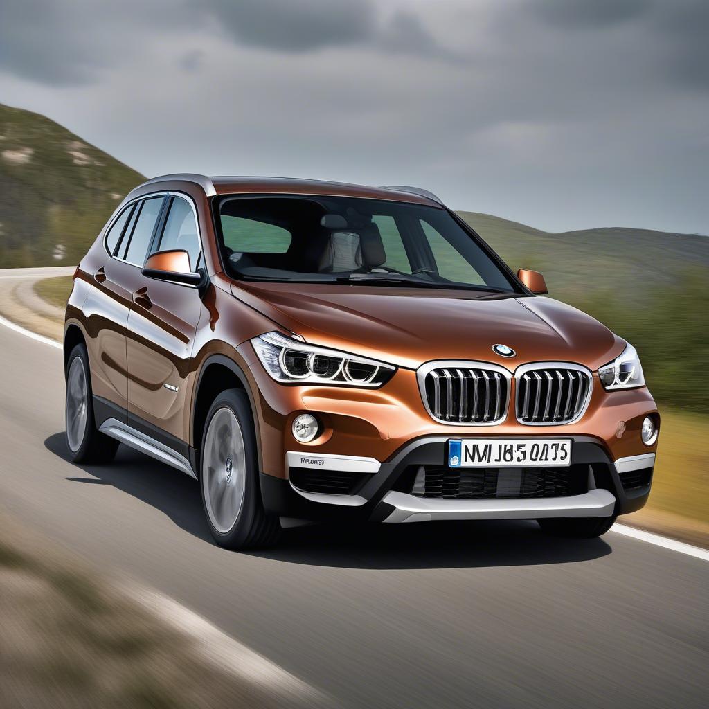 BMW X1 vận hành mạnh mẽ