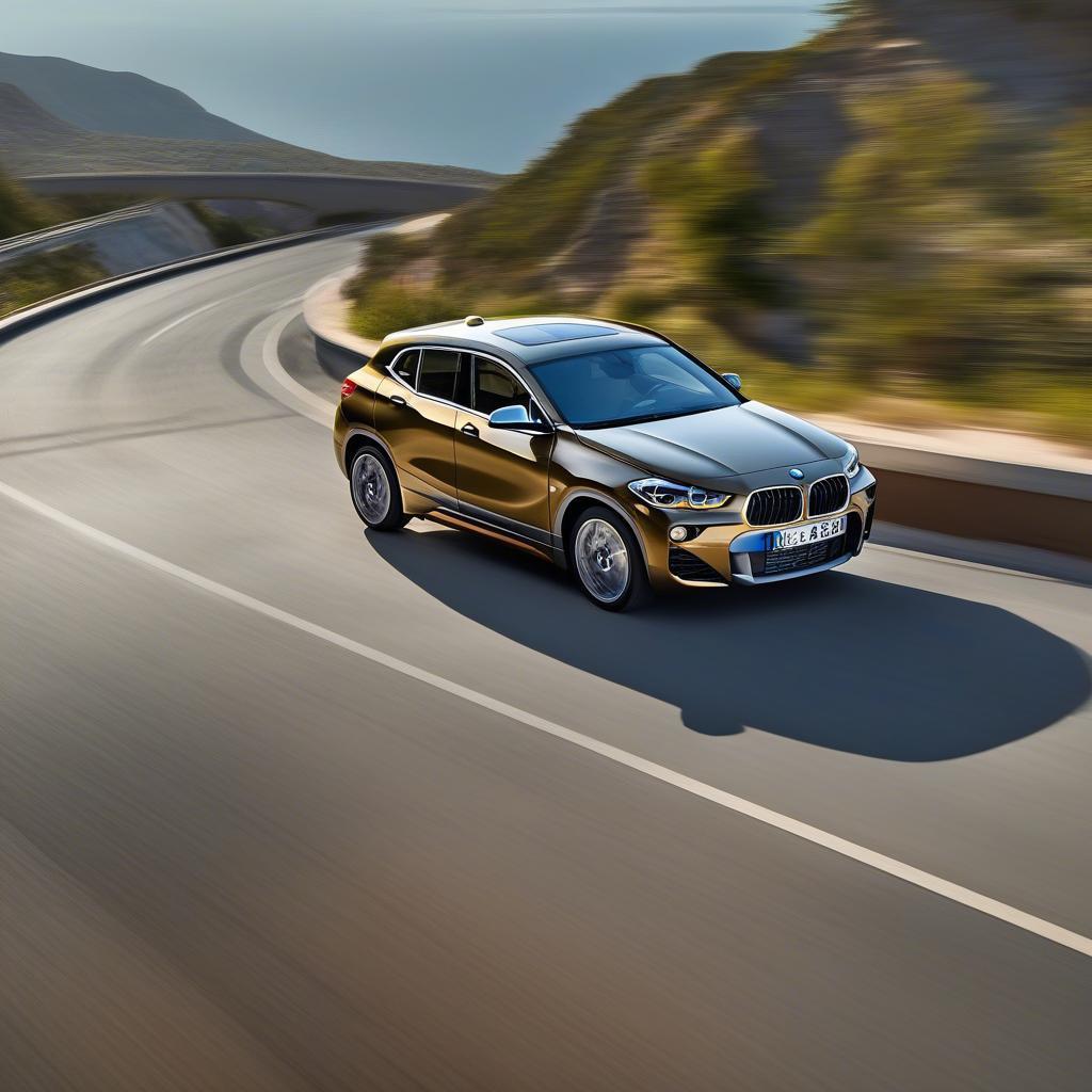 BMW X2 2018 vận hành mạnh mẽ trên đường trường