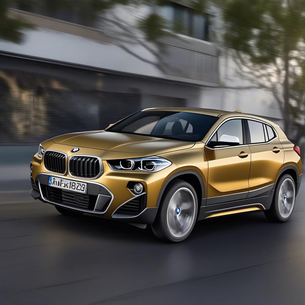 BMW X2 Render Ngoại Thất