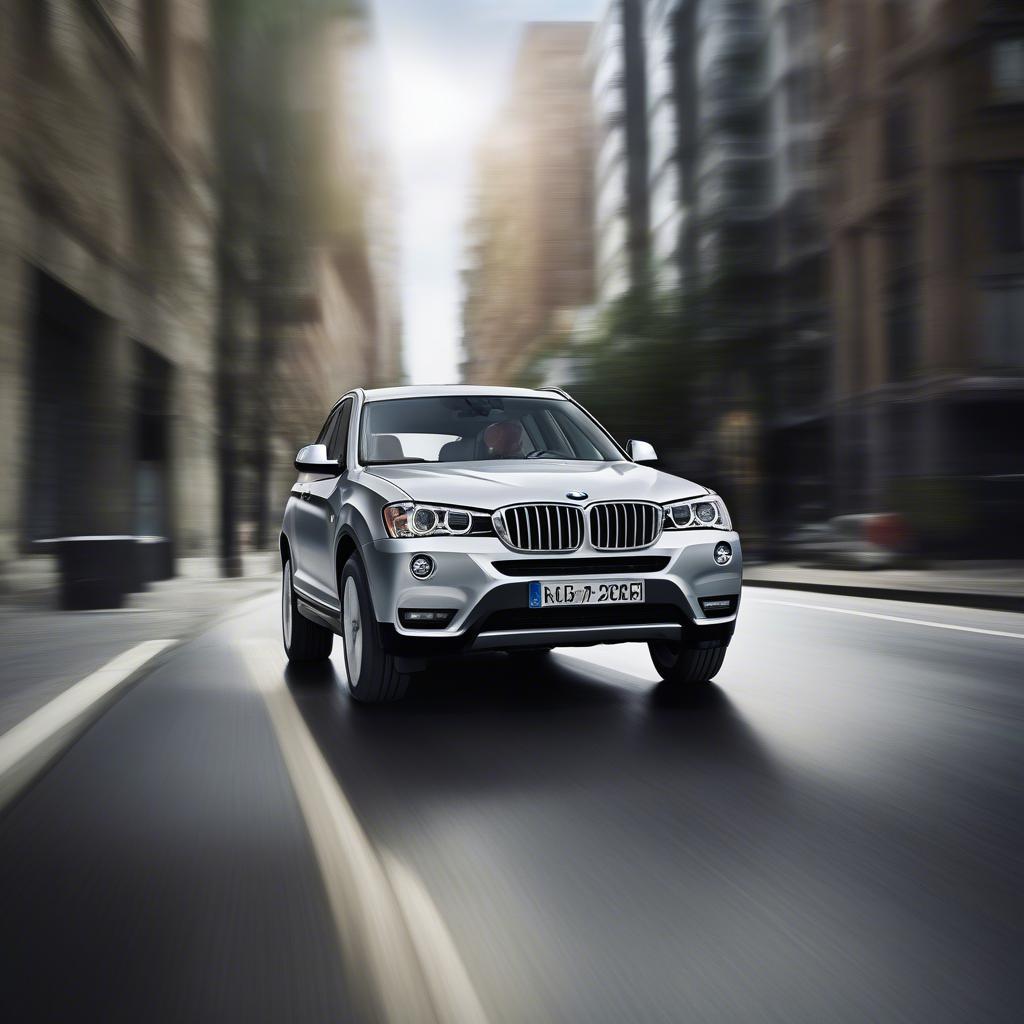 BMW X3 2015 Glacier Silver Đường Phố