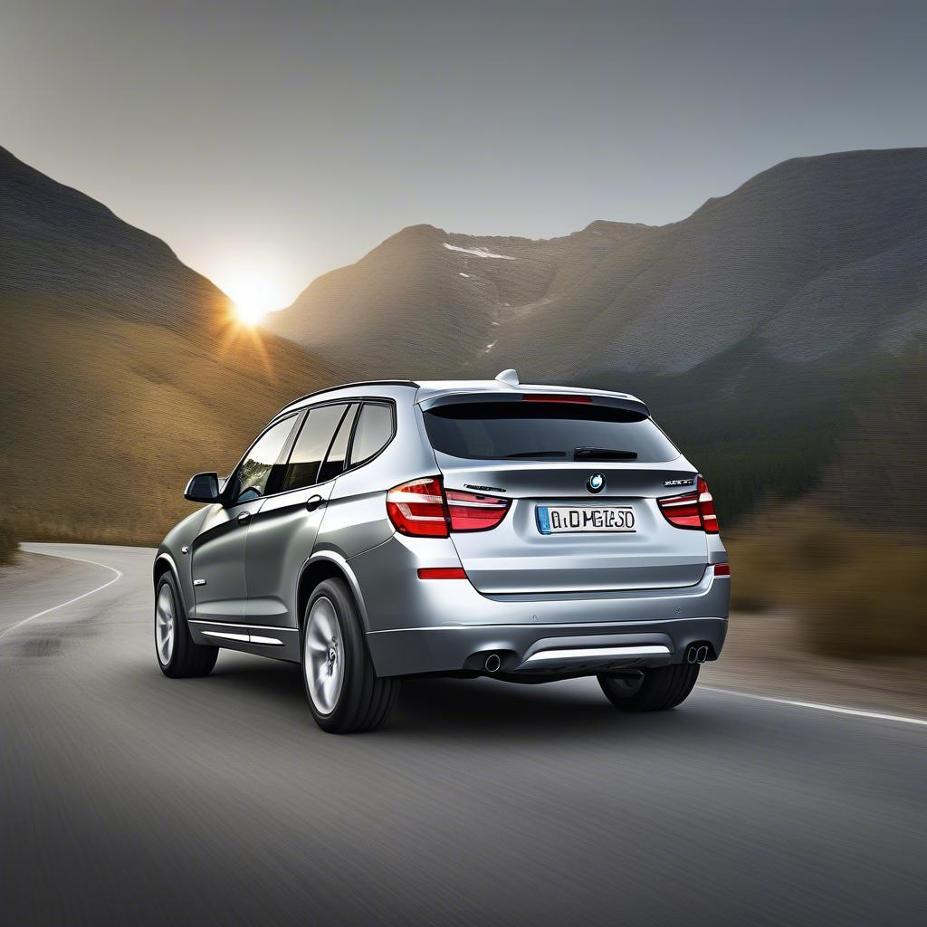 BMW X3 2015 Glacier Silver Ngoại Thất