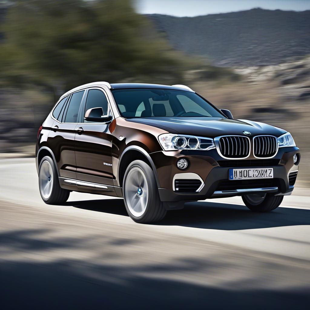 Ngoại thất BMW X3 2016