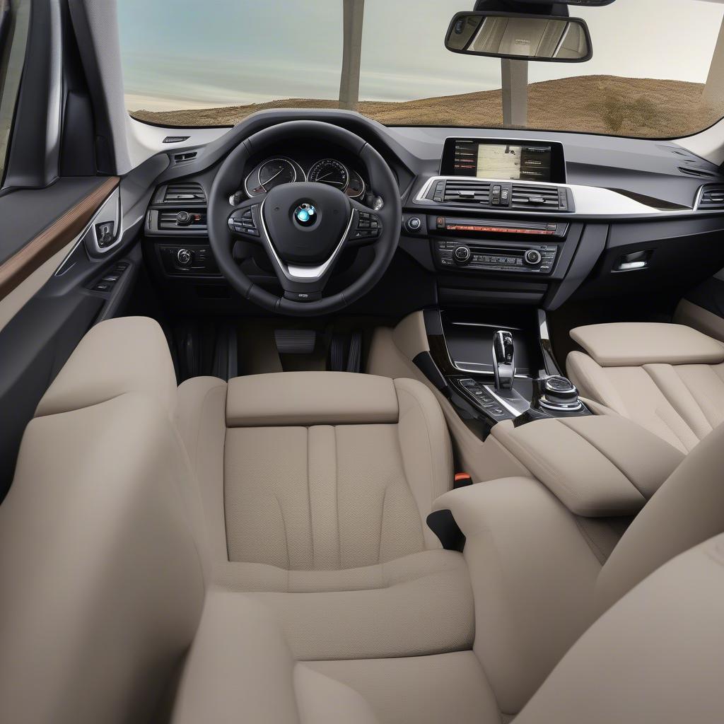 Nội thất BMW X3 2016