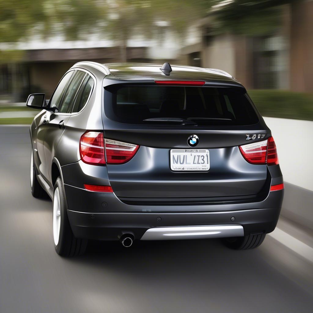 Ngoại thất BMW X3 28i 2012