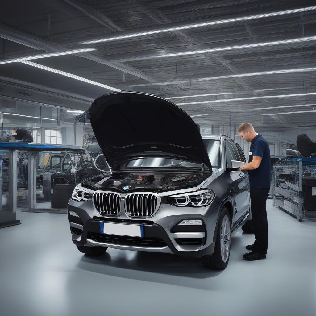 Kiểm tra chất lượng BMW X3 Certified Pre-Owned