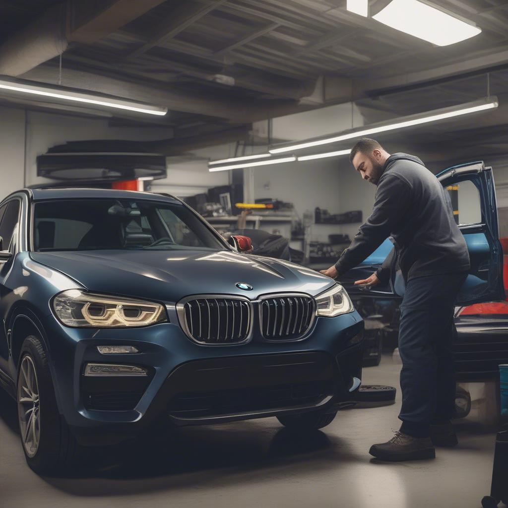 Kiểm tra BMW X3 cũ trước khi mua