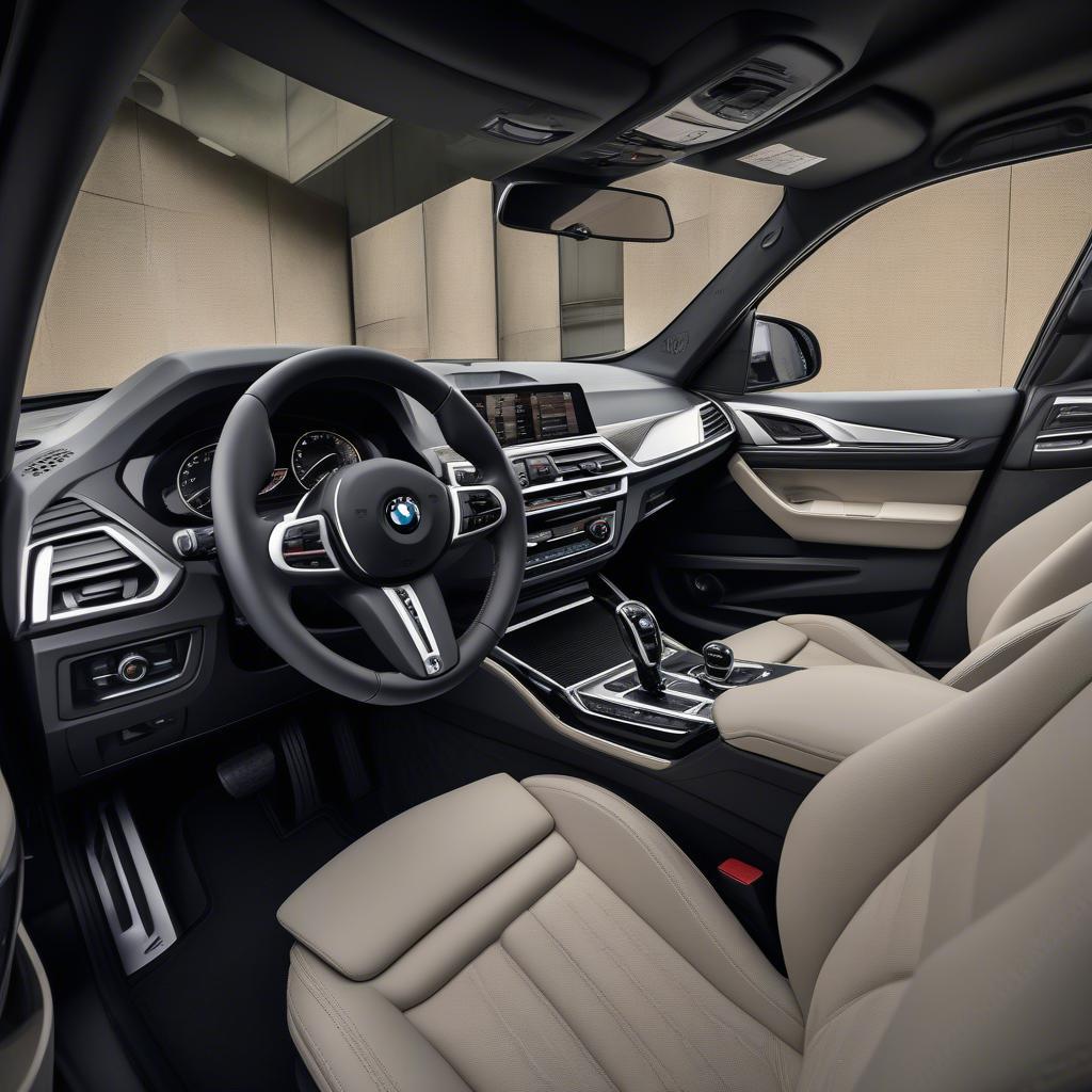 Nội thất BMW X3 M40i UK