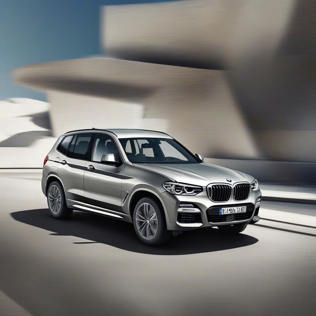 Ngoại thất BMW X3 máy dầu