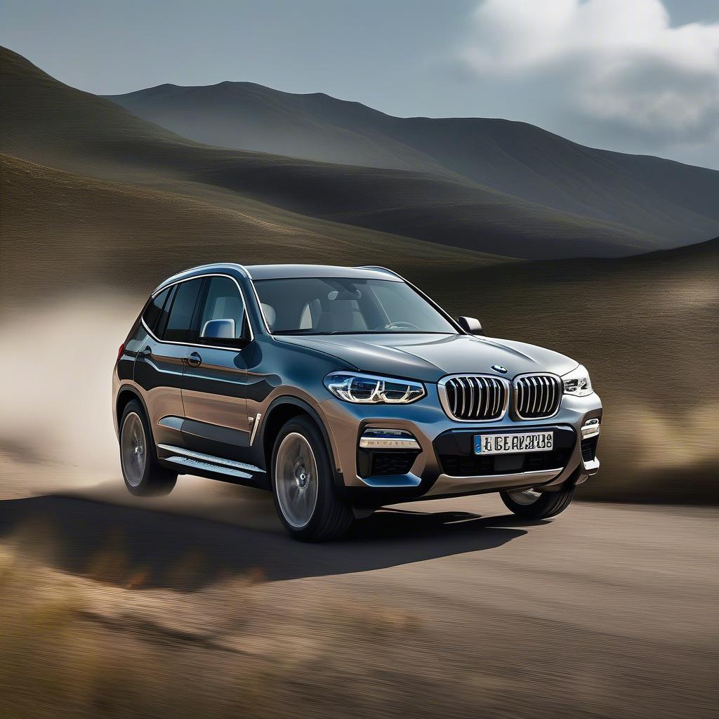 BMW X3 máy dầu: Vận hành êm ái