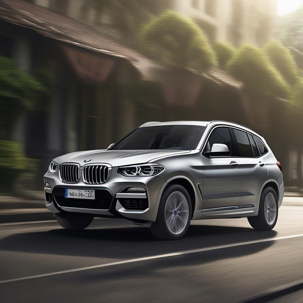 Thiết kế ngoại thất BMW X3 VN sang trọng và mạnh mẽ