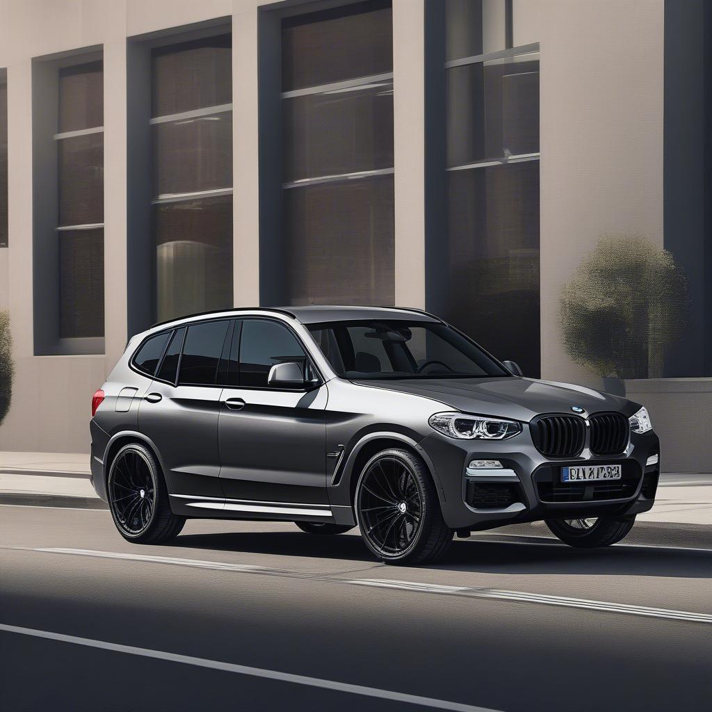 BMW X3 với bộ velgen thể thao