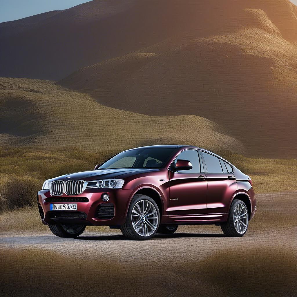 BMW X4 2015 Manual: Thiết kế