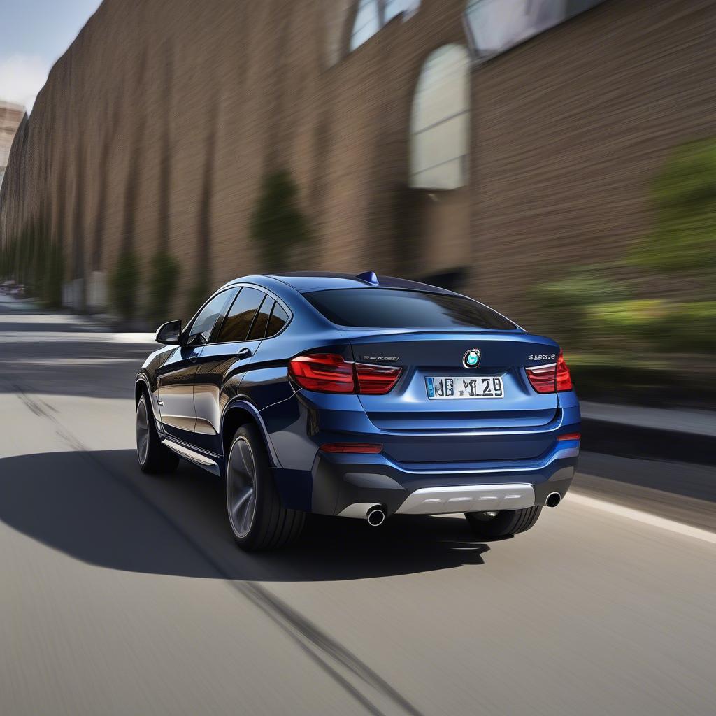 Ngoại thất BMW X4 2018 thể thao và hiện đại