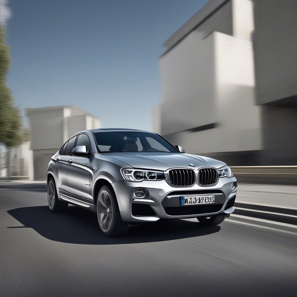 Thiết kế ngoại thất BMW X4 2018 đầy mạnh mẽ và thể thao