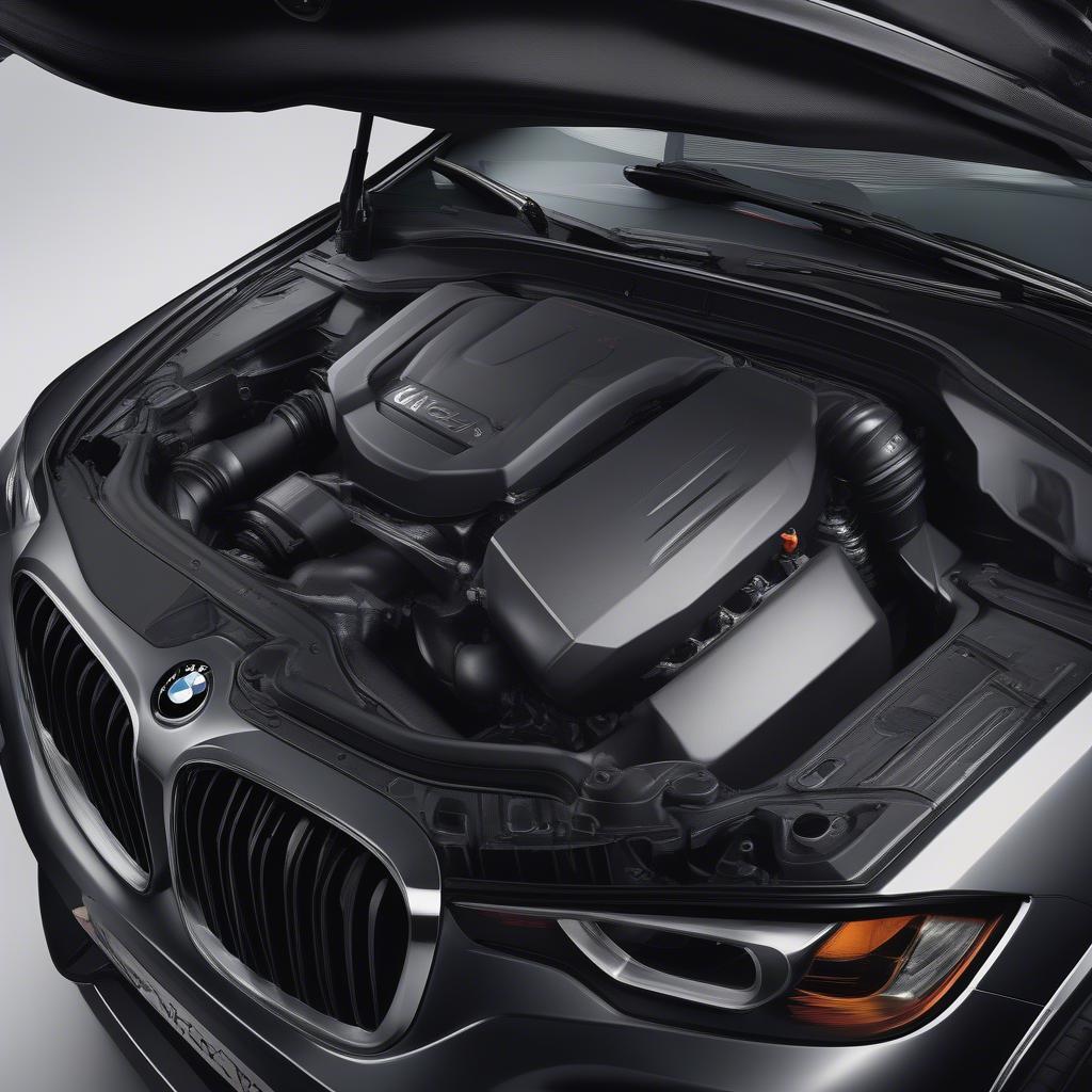 BMW X4 Black động cơ