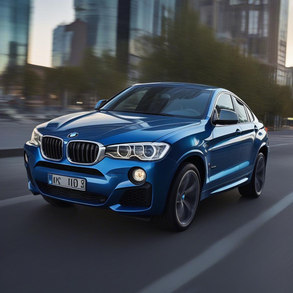 BMW X4 M40i 2017 Thiết Kế Coupe Thể Thao