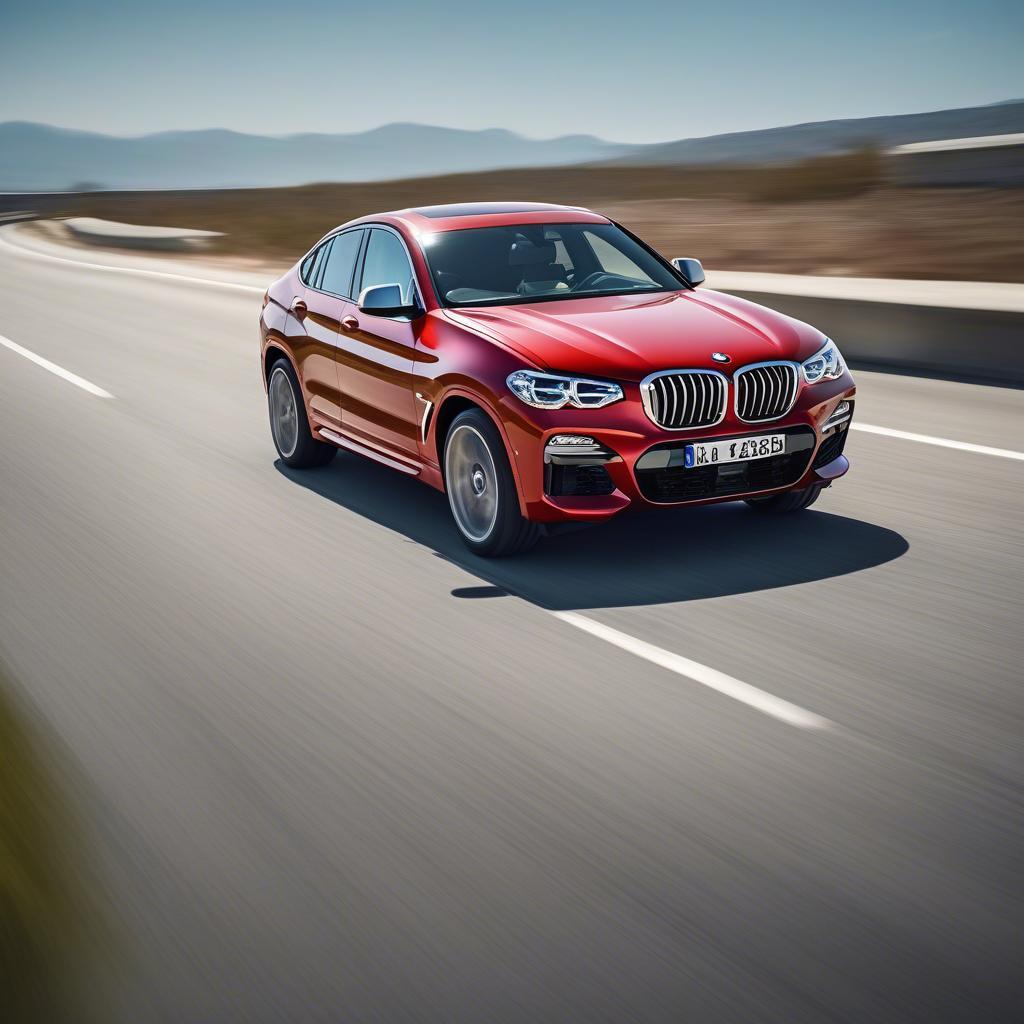 BMW X4 Trên Đường Cao Tốc