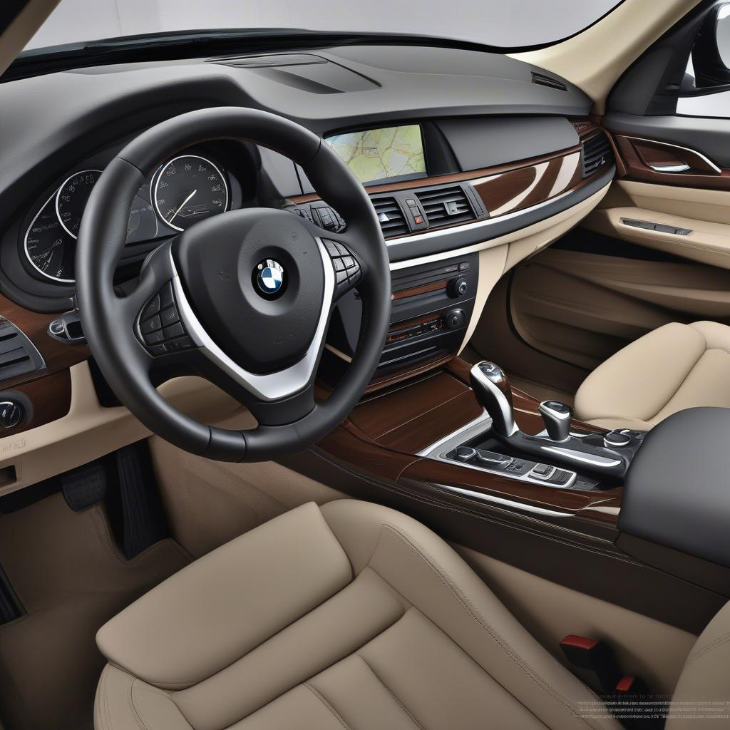 BMW X5 2012 Nội Thất