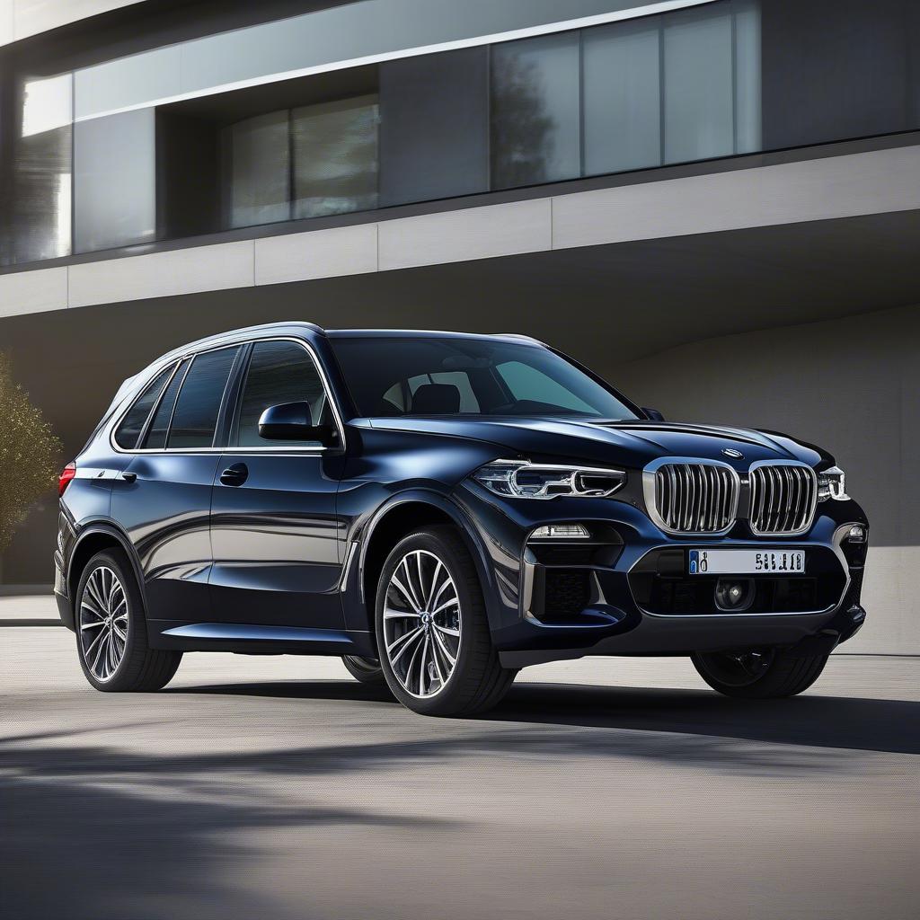 Ngoại thất BMW X5 30d mạnh mẽ và hiện đại