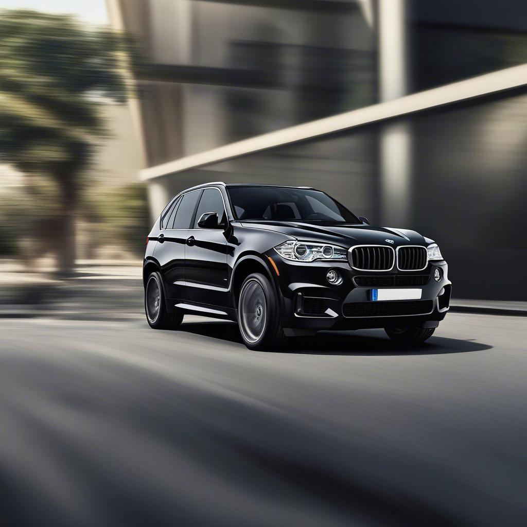 Ngoại thất thể thao của BMW X5 4.4i