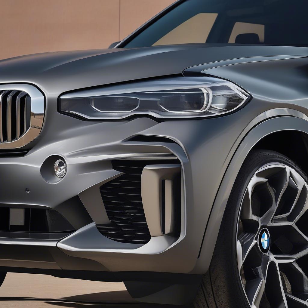 BMW X5 Font Ngoại Thất