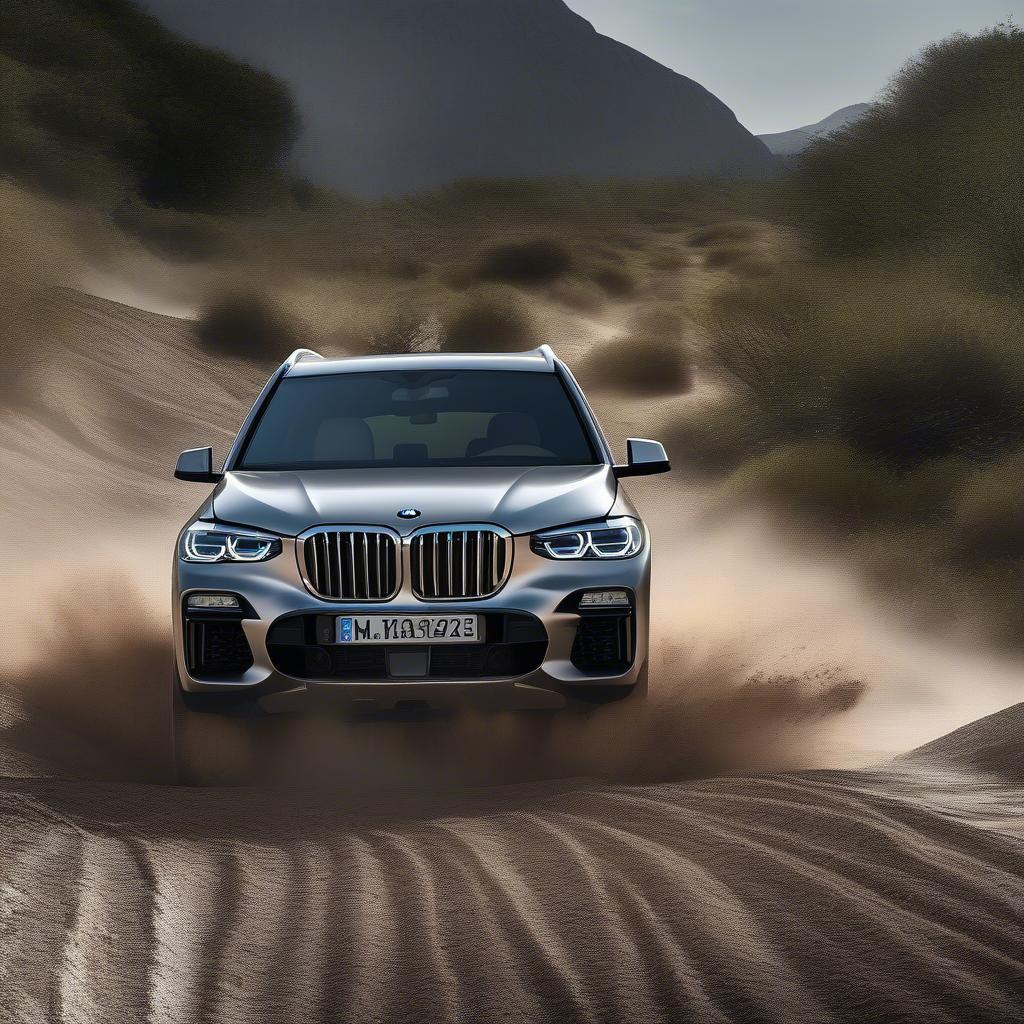 BMW X5 mạnh mẽ off-road