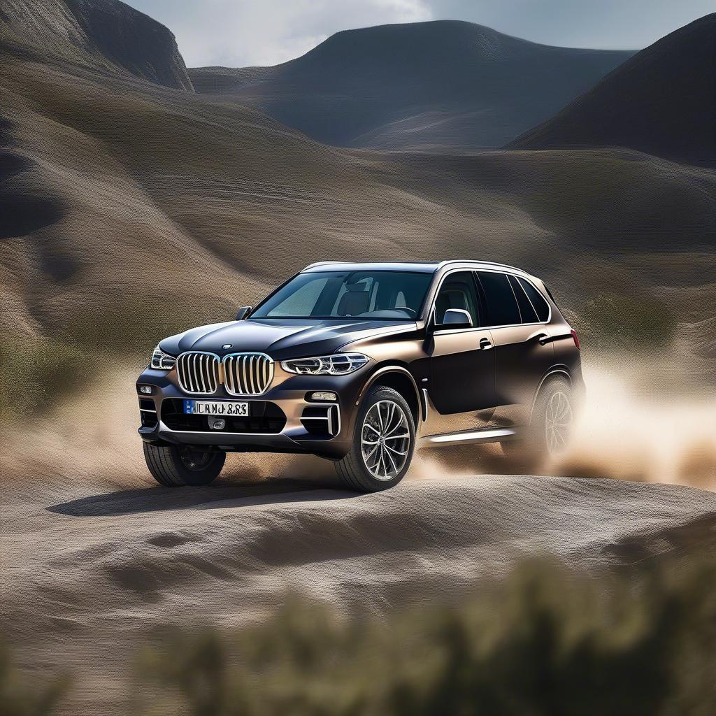 BMW X5 off-road mạnh mẽ