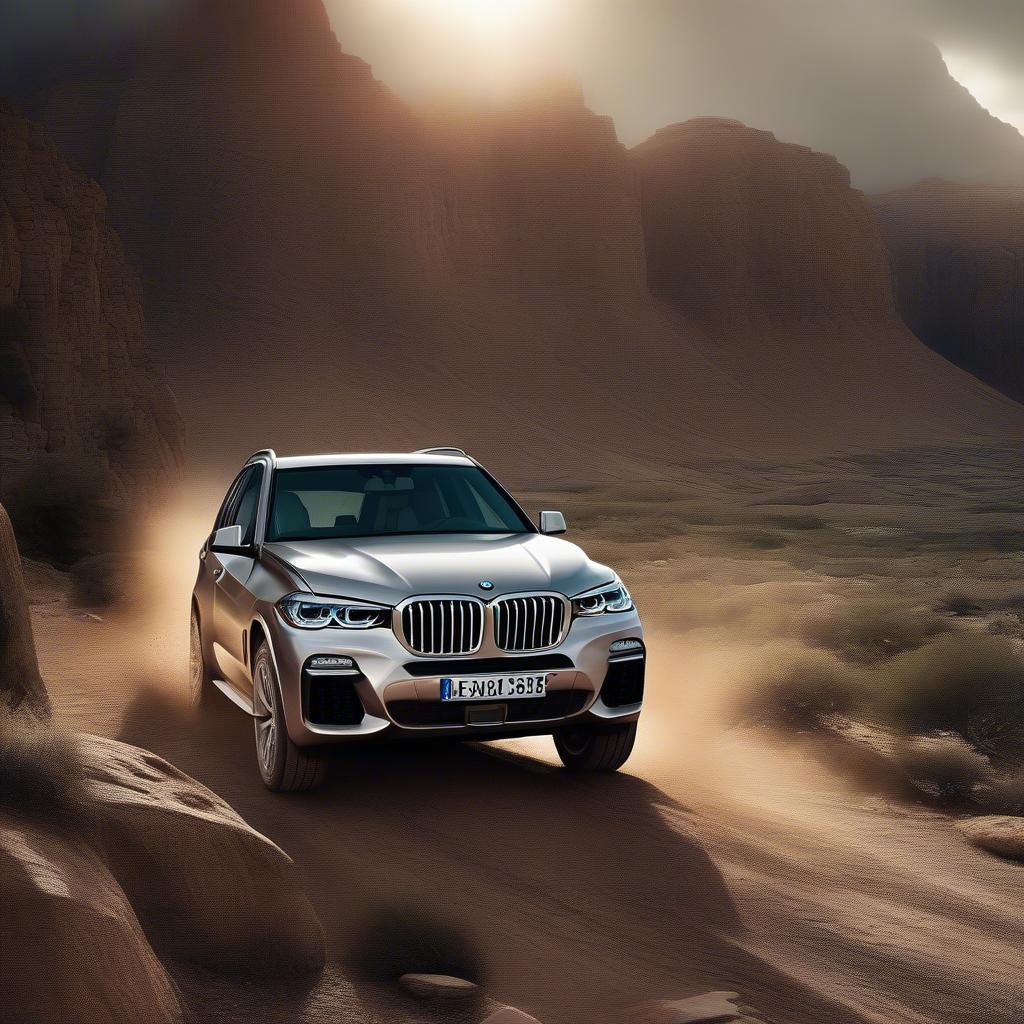 Hình nền BMW X5 Off-road mạnh mẽ