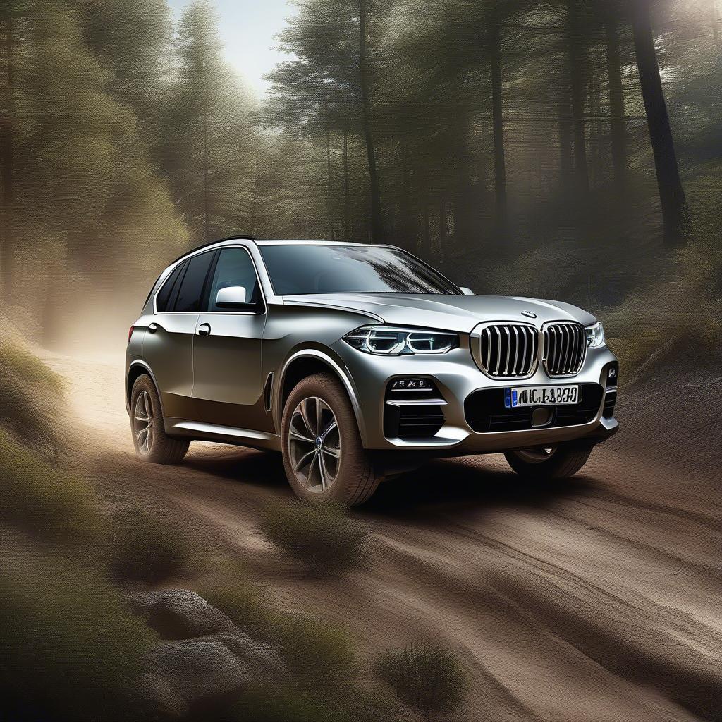 BMW X5 thể hiện khả năng off-road