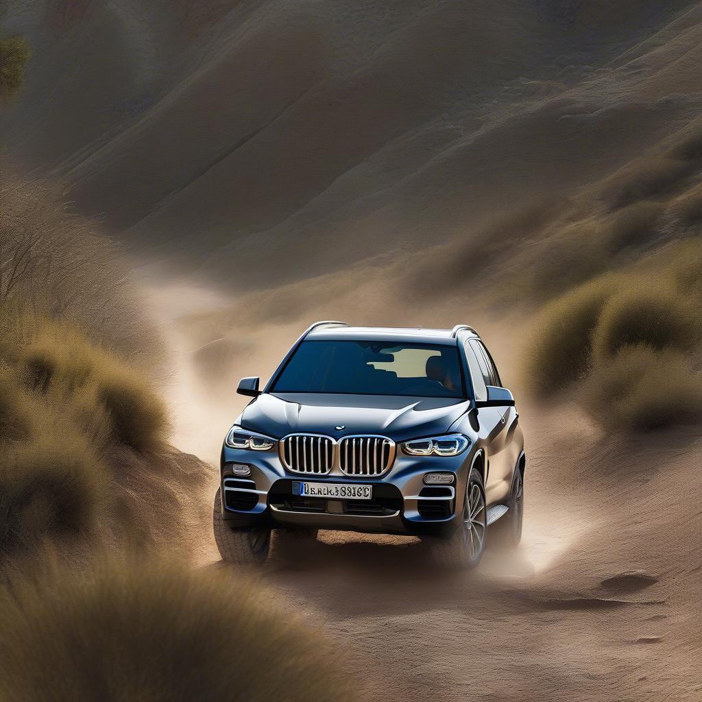 BMW X5 chinh phục địa hình off-road đầy thử thách