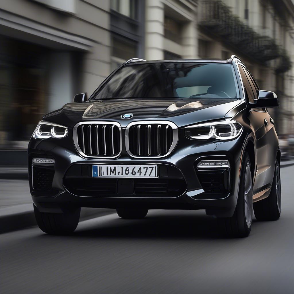 Thiết kế ngoại thất BMW X5 mạnh mẽ và sang trọng