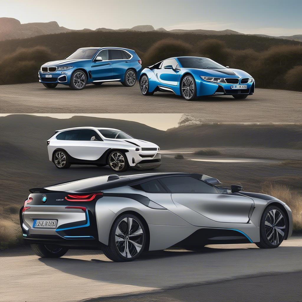 BMW X5 và BMW i8