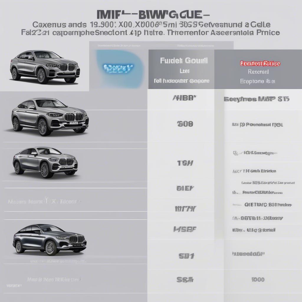 BMW X6 2008 3.5i: So Sánh với các đối thủ cùng phân khúc