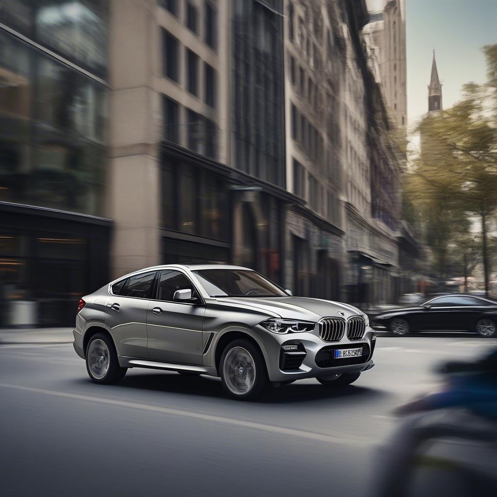 BMW X6 3.0 2018 xDrive Tiêu Thụ Nhiên Liệu Đường Đô Thị