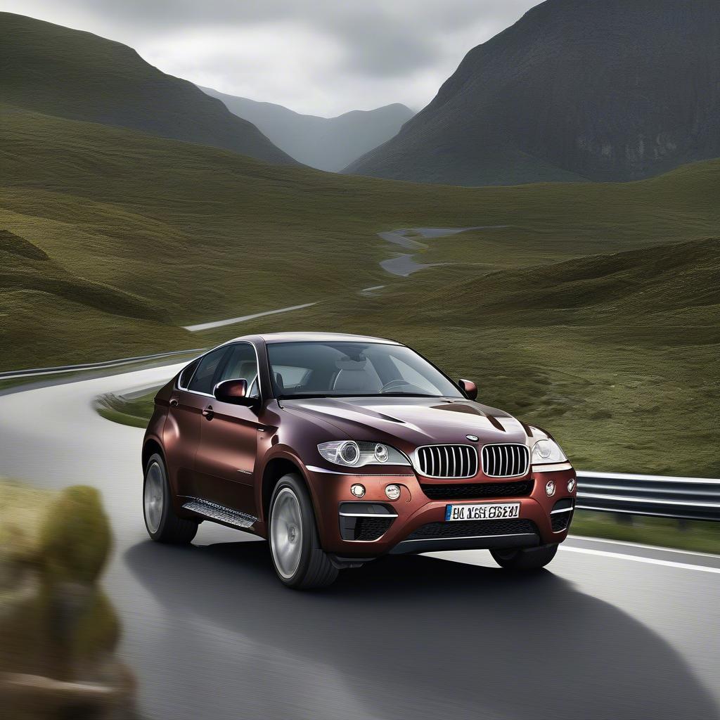 BMW X6 5.0 Vận Hành