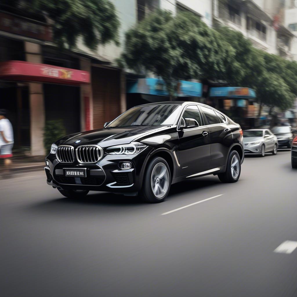 BMW X6 cũ tại TPHCM: Ngoại thất sang trọng và thể thao